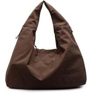 Slouchy Tote Bag for Women Coffee